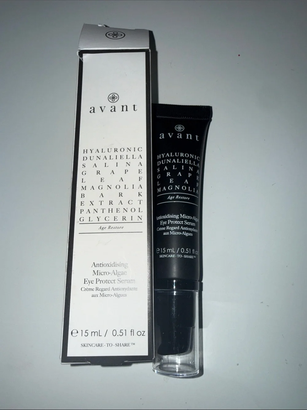 Avant Antioxidising Micro-Algae Eye Protect Serum • 15ml • NIB
